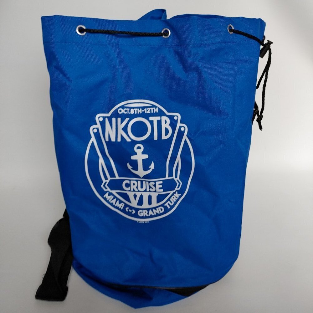 FUN New Kids On The Block TOUR Duffle Bag Drawstring bag MIAMI TOUR 2015